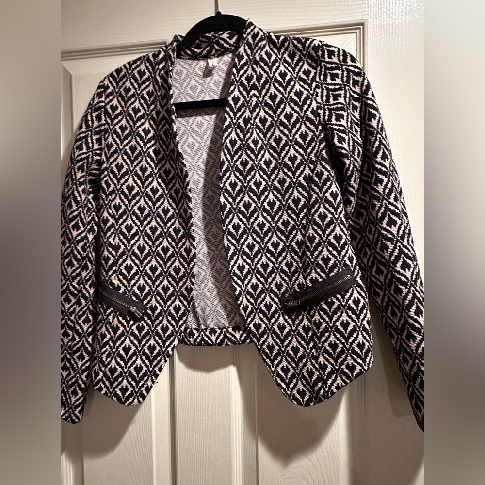 Tyche embroidered blazer size S